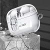 Tech-Protect FlexAir Case with Carabiner for Samsung Galaxy Buds 3 / 3 Pro, Clear
