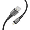 Tech-Protect Ultraboost DNA USB-A / Lightning Cable 15W/2.4A 100 cm, Iron Grey