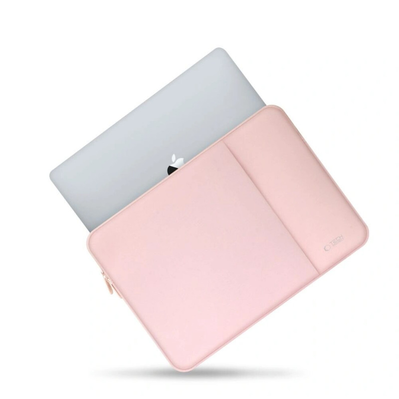 Tech-Protect Neoprene laptop case 13", Dusty Rose (pink)