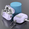 Tech-Protect Slim Hook Case with Carabiner for Apple AirPods Pro 1 / 2, Lavender