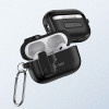 Tech-Protect Slim Hook Case with Carabiner for Apple AirPods Pro 1 / 2, Black