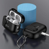 Tech-Protect Slim Hook Case with Carabiner for Apple AirPods Pro 1 / 2, Black