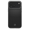 Spigen Enzo Aramid T Mag MagSafe Case for Apple iPhone 17 Pro / 18 Pro, Black/Silver
