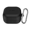 Tech-Protect Silicone Hook Case for Samsung Galaxy Buds 4 / 4 Pro, Black