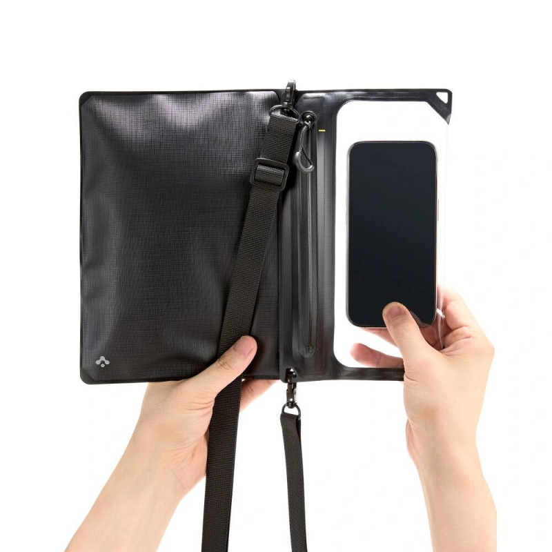 Spigen A640 Universal Waterproof Case Crossbag, Black