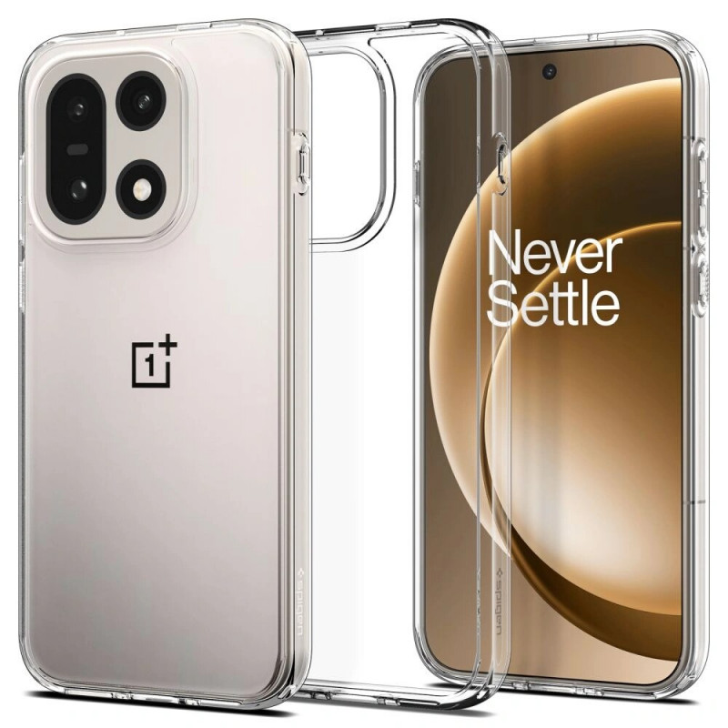 Spigen Ultra Hybrid Case for OnePlus 15, Crystal Clear