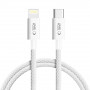 Tech-Protect Ultraboost Lite USB-C / Lightning Cable PD27W/3A 100 cm, Cool Grey