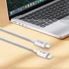 Tech-Protect Ultraboost Lite USB-C / Lightning Cable PD27W/3A 100 cm, Cool Grey