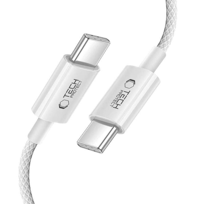 Tech-Protect Ultraboost Lite USB-C / USB-C Cable PD60W/3A 100 cm, Cool Grey