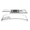 Spigen Ultra Hybrid Mag MagSafe ACS09416 Case for Samsung Galaxy S25 Edge, Neo One, Transparent