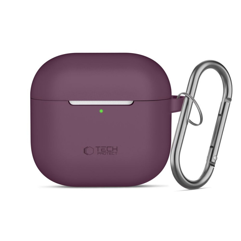 Tech-Protect Silicone Hook Apple AirPods 4 / 5 Case THP6094, Burgundy