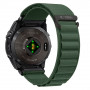 Tech-Protect Nylon Pro watch strap for Garmin Fenix 5X / 5X Plus / 6X / 6X Pro / 7X / 8 / 8 Pro / 9 / 9 Pro (47 mm), military green