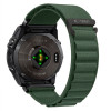 Tech-Protect Nylon Pro watch strap for Garmin Fenix 5X / 5X Plus / 6X / 6X Pro / 7X / 8 / 8 Pro / 9 / 9 Pro (47 mm), military green