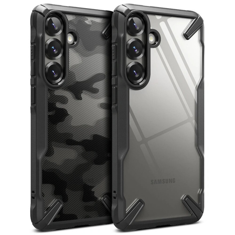 Ringke Fusion-X Case for Samsung Galaxy S25+, camo black