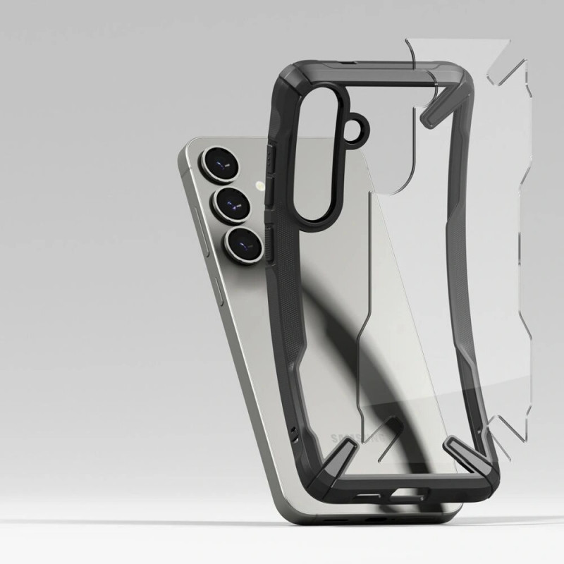 Ringke Fusion-X Case for Samsung Galaxy S25+, black