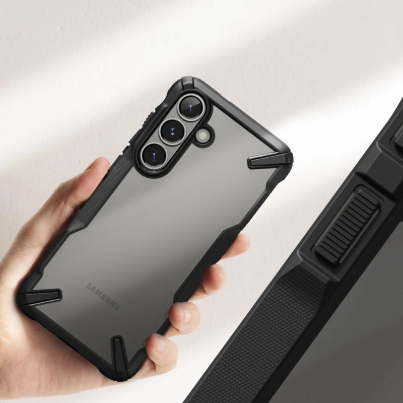 Ringke Fusion-X Case for Samsung Galaxy S25+, black