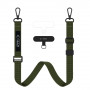 Tech-Protect C6S Rope Crossbody phone lanyard 2-in-1, Cargo Khaki (olive)