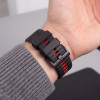 Tech-Protect Iconband Pro watch strap for Garmin Fenix 5X / 5X Plus / 6X / 6X Pro / 7X / 8 / 8 Pro / 9 / 9 Pro (47 mm), black / red