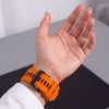Tech-Protect Iconband Pro THP6048 watch strap for Garmin Fenix 5X / 5X Plus / 6X / 6X Pro / 7X / 8 / 8 Pro / 9 / 9 Pro (47 mm), orange / black