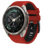 Tech-Protect Iconband Pro THP6050 watch strap for Garmin Fenix 5X / 5X Plus / 6X / 6X Pro / 7X / 8 / 8 Pro / 9 / 9 Pro (47 mm), red / black