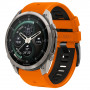 Tech-Protect Iconband Pro THP6044 watch strap for Garmin Fenix 5X / 5X Plus / 6X / 6X Pro / 7X / 8 / 8 Pro / 9 / 9 Pro (51 mm), orange / black