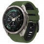 Tech-Protect Iconband Pro THP6041 watch strap for Garmin Fenix 5X / 5X Plus / 6X / 6X Pro / 7X / 8 / 8 Pro / 9 / 9 Pro (51 mm), green / black
