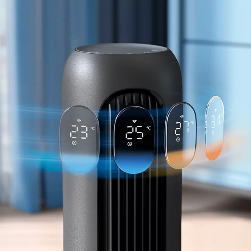 Philips 7000 Series CX7550/01 Tower Fan, black