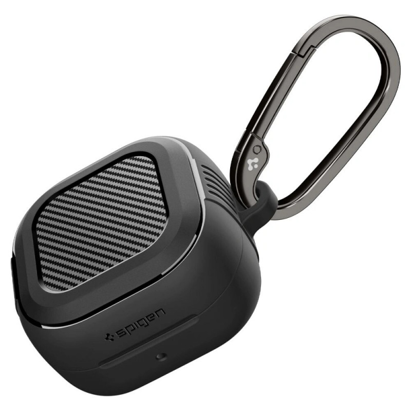 Spigen Rugged Armor case for Samsung Galaxy Buds 4 / 4 Pro, Matte Black