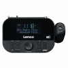 Lenco CR-615BK Radio Alarm Clock with Projection, DAB+/FM, black