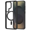 Tech-Protect Magmat MagSafe Case for Samsung Galaxy S26 Ultra, Black/Clear