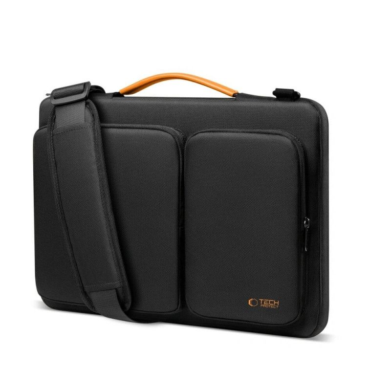 Tech-Protect Defender Bag THP4355 laptop bag 13-14", black/orange