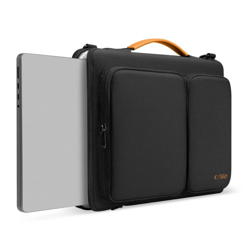 Tech-Protect Defender Bag THP4355 laptop bag 13-14", black/orange