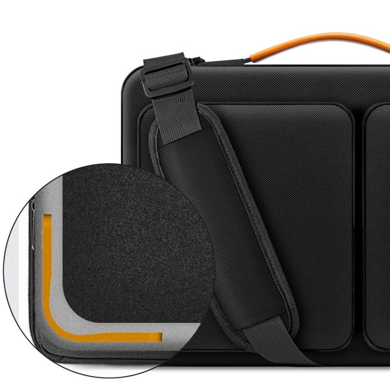 Tech-Protect Defender Bag THP4355 laptop bag 13-14", black/orange