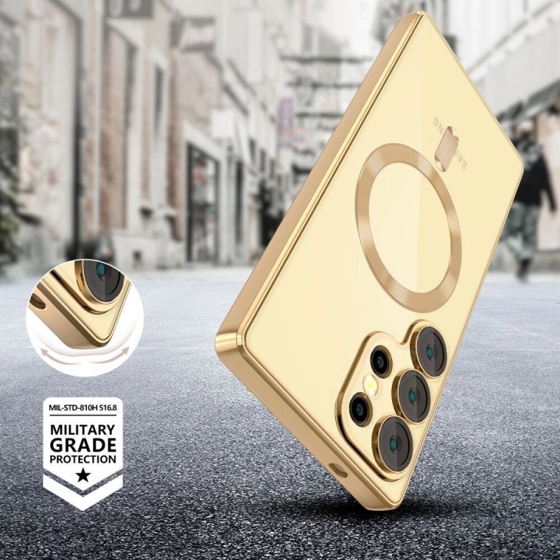 Tech-Protect MagFlex MagSafe Case for Samsung Galaxy S26+, Shiny Gold