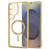 Tech-Protect MagFlex MagSafe Case for Samsung Galaxy S26 Ultra, Shiny Gold