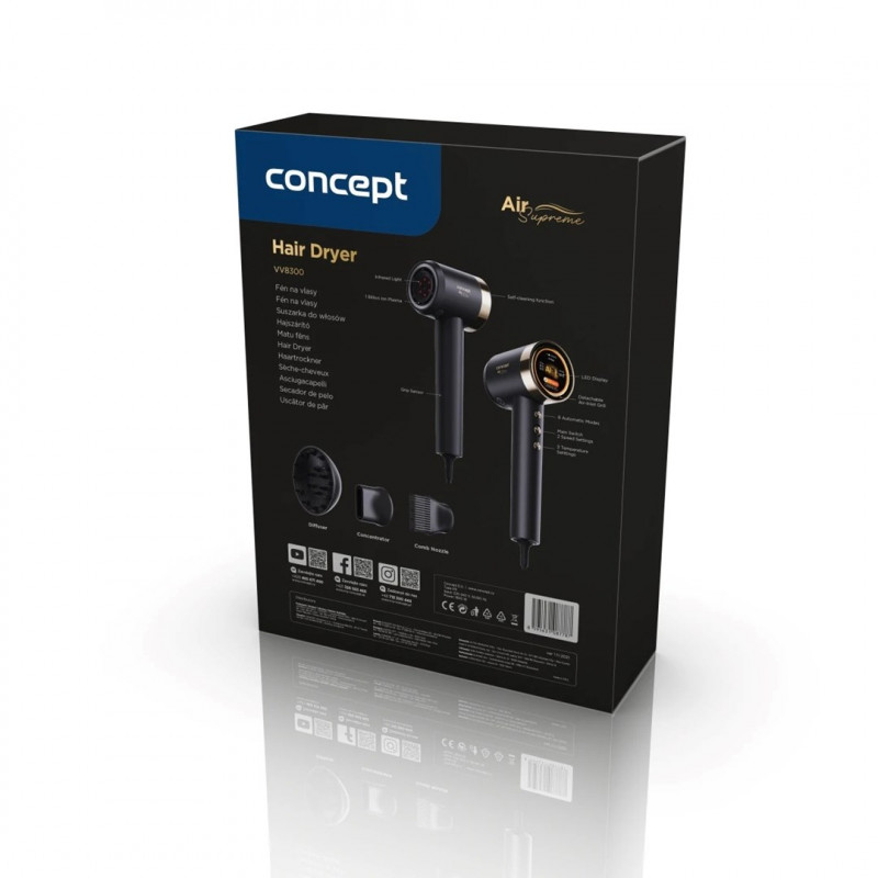 Concept Air Supreme VV8300 BLDC Hair Dryer