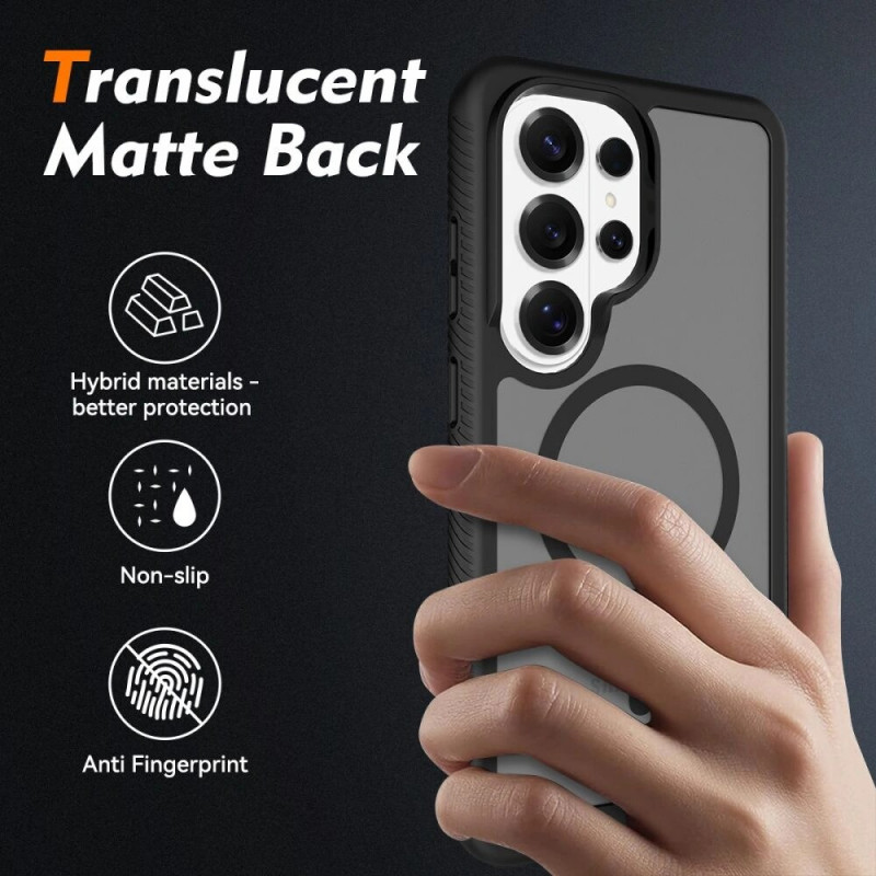 Tech-Protect Defense MagSafe Case for Samsung Galaxy S26 Ultra, Matte Black