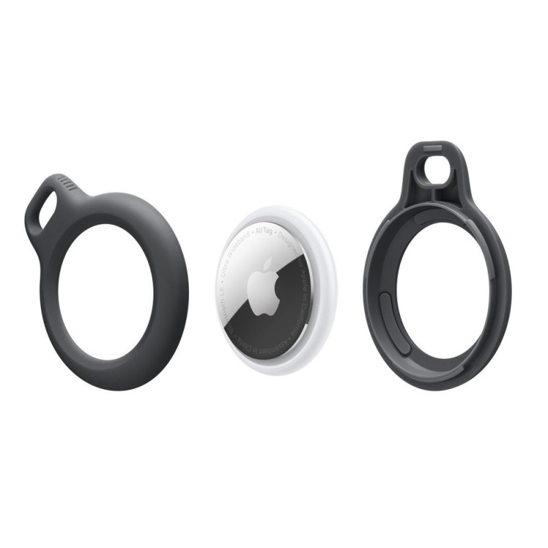 Tech-Protect Rough Case for Apple AirTag (THP1403), Black