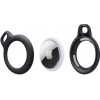 Tech-Protect Rough Chain Case for Apple AirTag (THP1351), Black