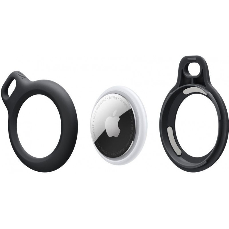 Tech-Protect Rough Chain Case for Apple AirTag (THP1351), Black