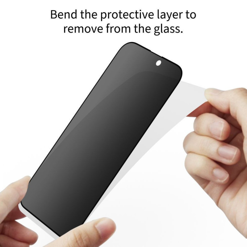 Tech-Protect Glass SPY+ privacy tempered glass for Samsung Galaxy A27 5G (2 pcs)
