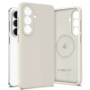 Tech-Protect Silicone MagSafe Case for Samsung Galaxy S26+, Cosmic Latte