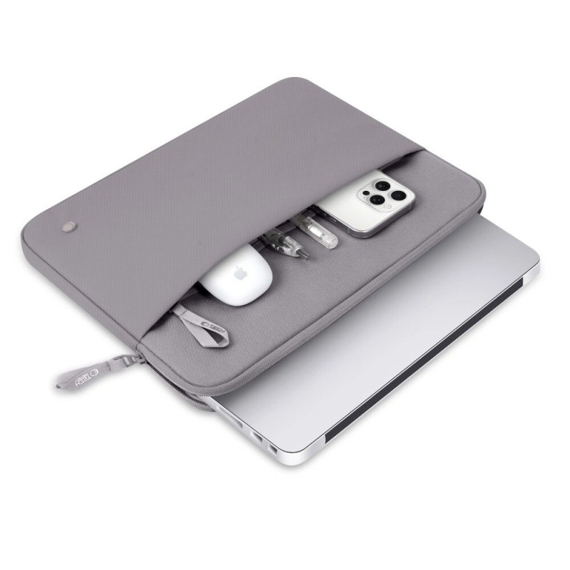 Tech-Protect Sleeve Laptop Sleeve 15-16", Crayon Grey