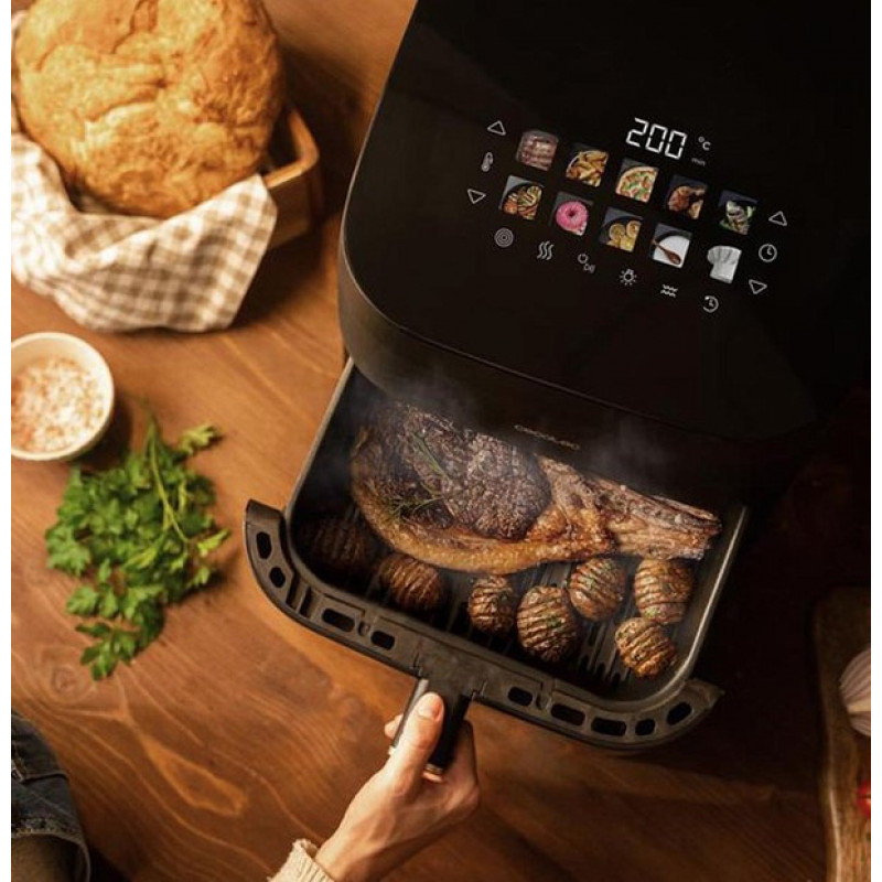 Cecotec Cecofry&Grill Smokin' 8500 Air Fryer, 8.5 L, 2200 W, Black
