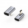 Tech-Protect UltraBoost AA03 USB-C Angled Adapter, Grey