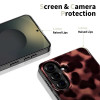 Tech-Protect Lamano MagSafe Case for Samsung Galaxy S26, Brown and Black