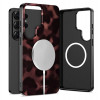 Tech-Protect Lamano MagSafe Case for Samsung Galaxy S26 Ultra, Brown and Black