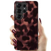 Tech-Protect Lamano MagSafe Case for Samsung Galaxy S26 Ultra, Brown and Black