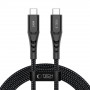Tech-Protect UB11T Ultraboost USB-C / USB-C Cable, PD 100W, 200 cm, Black