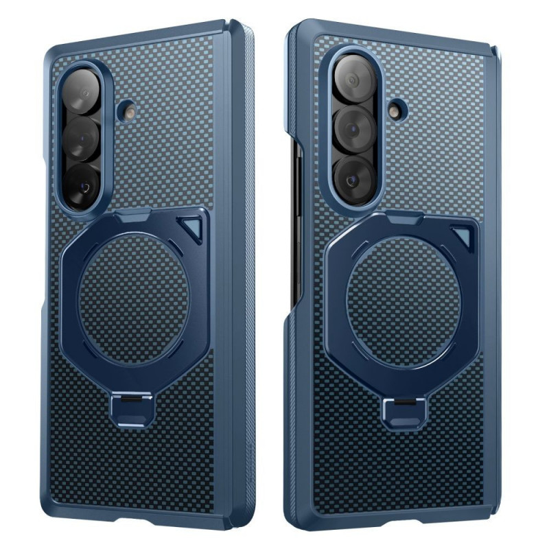 Supcase UB Aero MagSafe Case for Samsung Galaxy Z Fold 8 Ultra with Tempered Glass and Privacy Glass, Aramid Blue